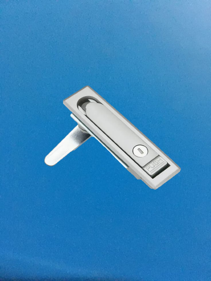 CERRADURA ABATIBLE PUSH BUTTON GRIS - Accemec Kira Lima