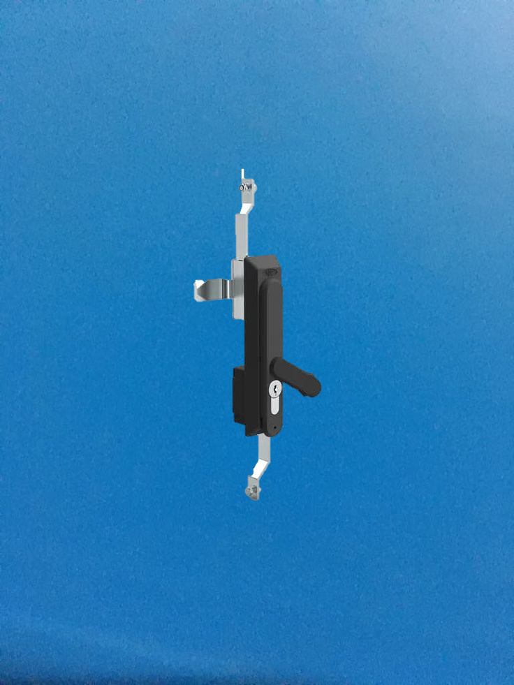 CERRADURA ABATIBLE TRES PUNTOS LLAVE UNIVERSAL STANDAR, MS100-3-C - Accemec Kira Lima